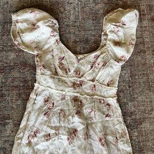 Love shack floral maxi dress